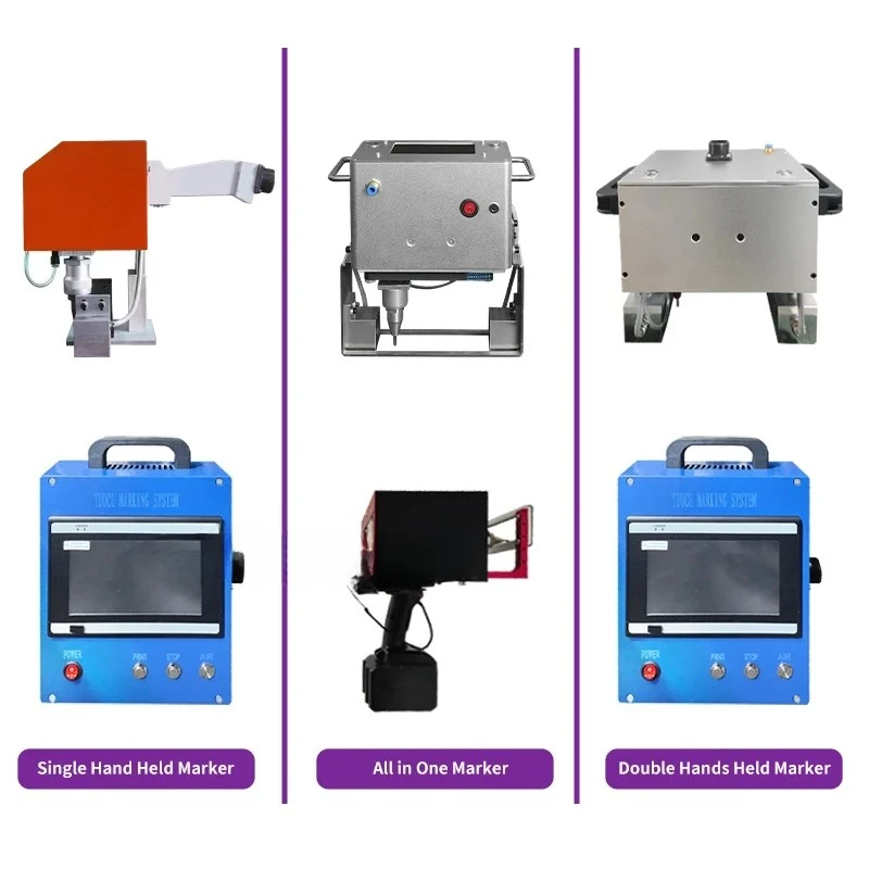 Deep Marking Machine Portable Dot Peen Motorcycle Metal Chassis Engine Number Hand Held Pin Fast Speed Engraving