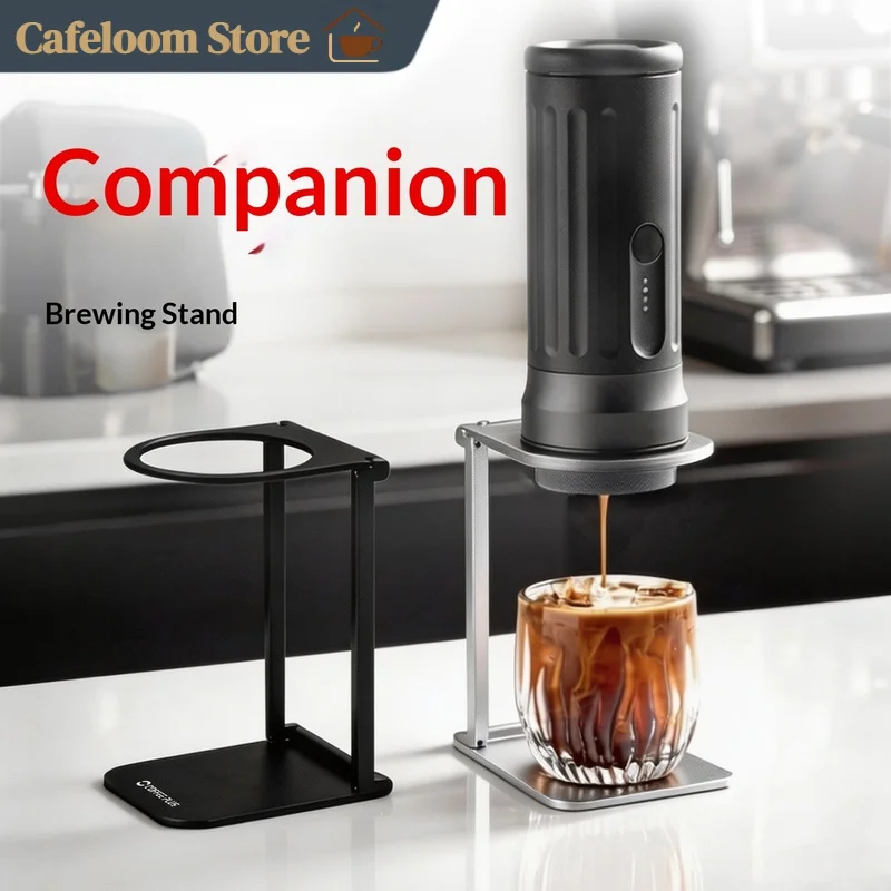 Coffee Plus Foldable Coffee Stand Portable Coffee Maker Bracket For Outdoor Home Coffee Brewing Use