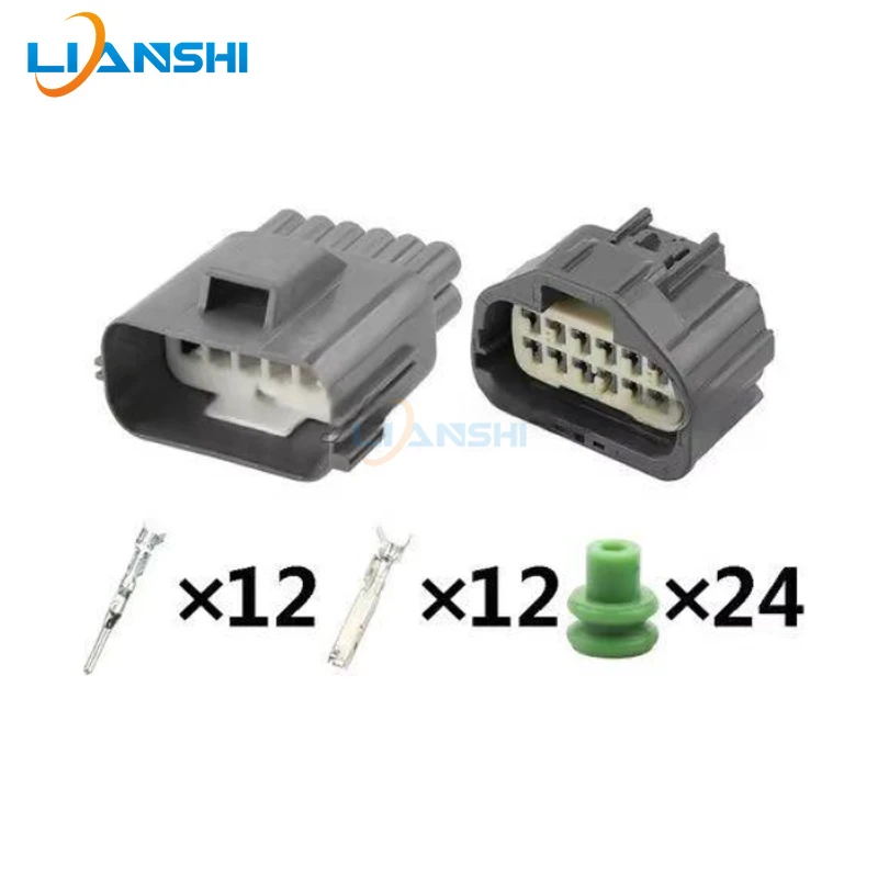 7283-5545-10/7282-5545-10 are suitable for the radar harness plug of the front bumper probe of the Land Rover Freelander 2