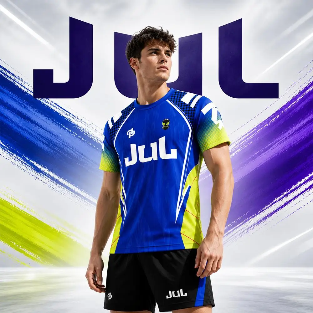 New JUL TOTO 10 3D Printed Jersey Men Women Summer Breathable Quick-Drying Sports T-Shirt Outdoor Soccer Training Crew Neck Tee