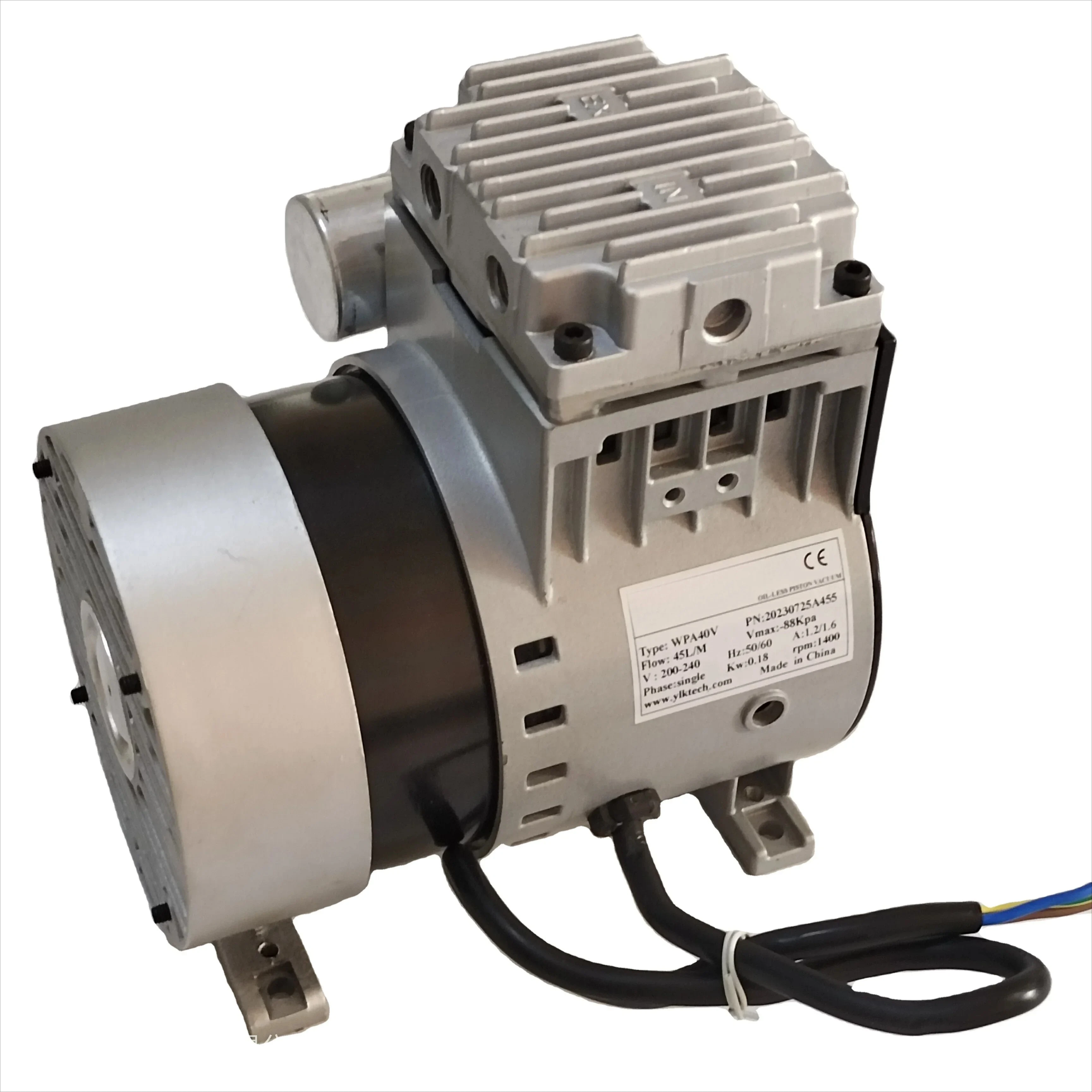 Hot Sale High Quality WPA40P Micro Wobble-L Piston Air Pump Electric Low Pressure for Massage Vacuum Application OEM Supported