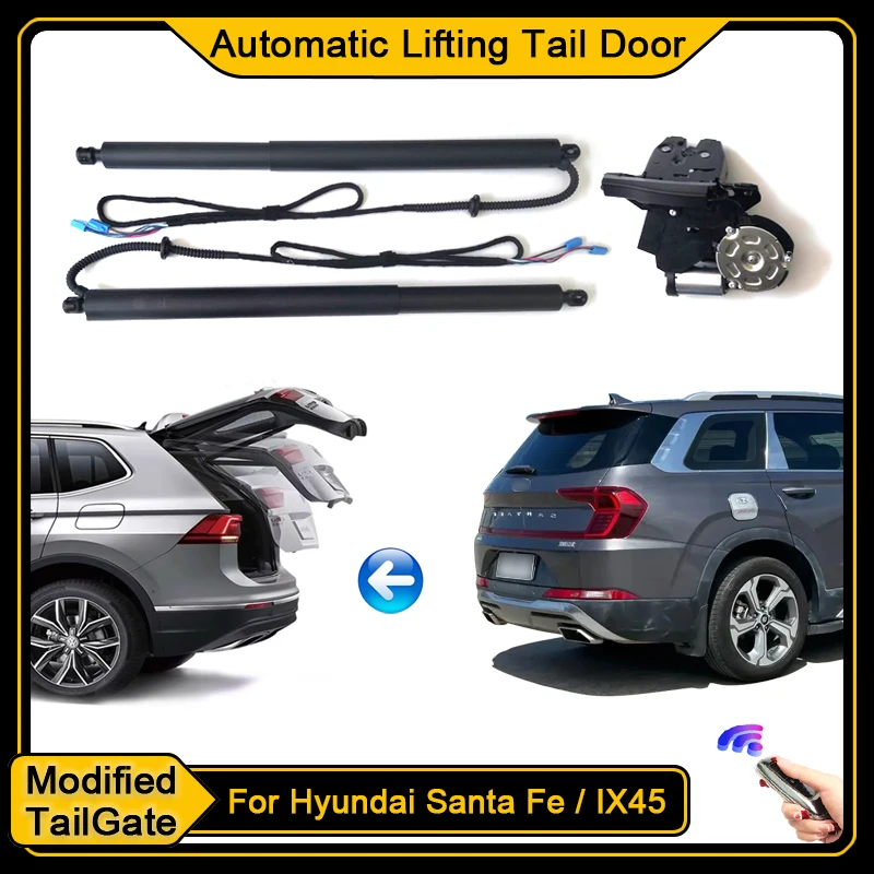 For Hyundai Santa Fe IX45 TM 2018~2024 Car Electric Tailgate Tail Gate Strut Vehicle Power Rear Door Lift System Kit for Trunk