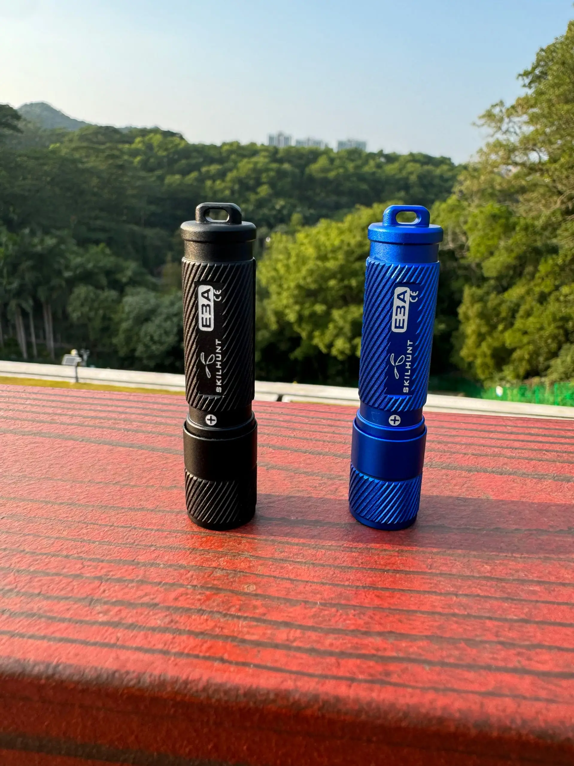 SKILHUNT-llavero E3A AAA, linterna LED Mini, luz LED para llave, Poket, antorcha para exteriores, Camping diario, senderismo, equitación, pesca,