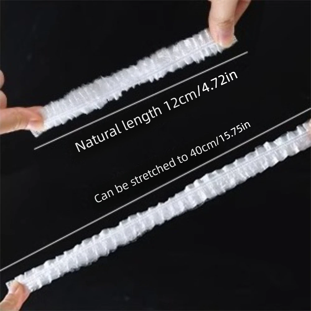 300/500 قطعة مرونة الفم غطاء للطعام القابل للتصرف أكياس بلاستيكية تمتد التفاف غشاء تغليف غطاء الطازجة حفظ منظم مطبخ