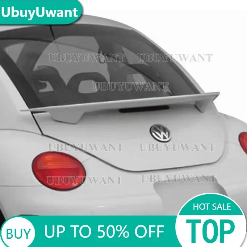 For VW Beetle Spoiler High Quality Carbon Fiber FRP Material Car Rear Wing Spoiler For Volkswagen Beetle Spoiler 1998-2010