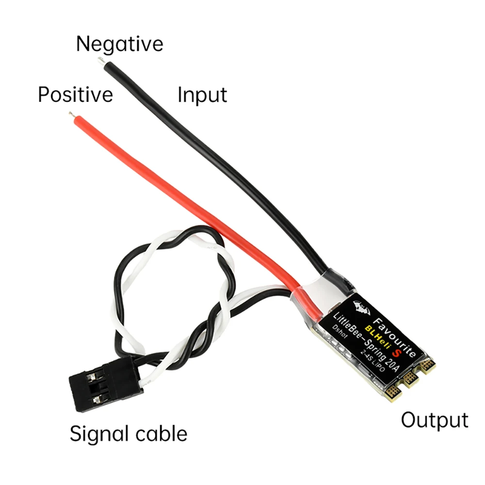 BLHeli-S 2 ~ 6S 20A/30A Pengendali Kecepatan Elektronik Motor Tanpa Sikat Pengendali Sinyal PWM ESC untuk Drone FPV UAV