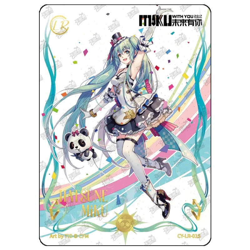 Hatsune Miku with you KAYOU UR LR VOCALOID MEIKO Kagamine Rin Kagamine Len Collectible cards for Christmas birthday gifts