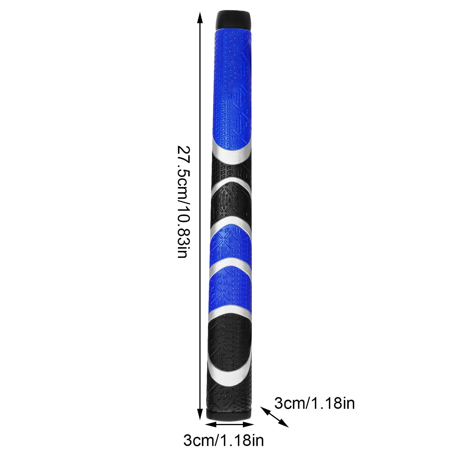 مقابض مضرب للرجال، مقابض بديلة لنادي الجولف المحمولة، ملحقات بديلة للتدريب على التأرجح المضادة للانزلاق للرجال والنساء والمراهقين