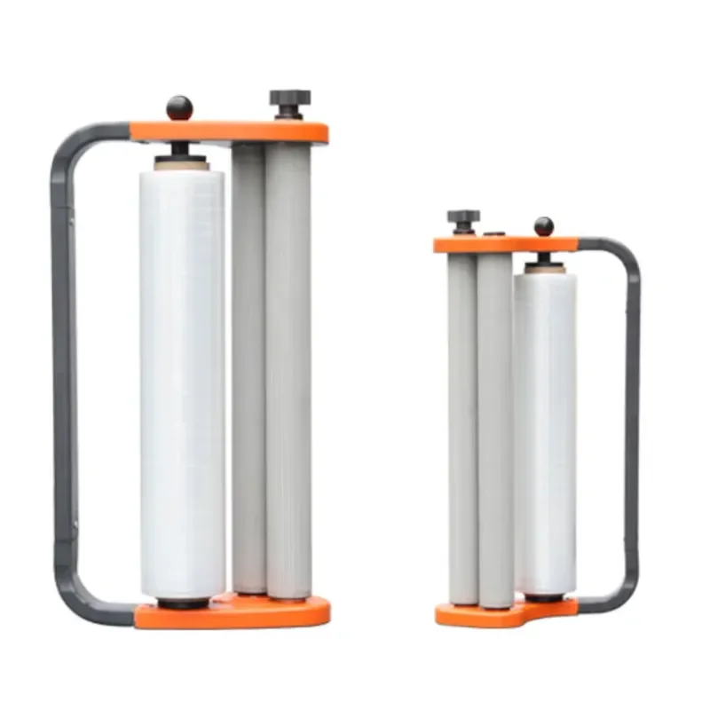 Handheld Stretch Film Dispenser for Manual Pallet Wrapping Packaging with Roll