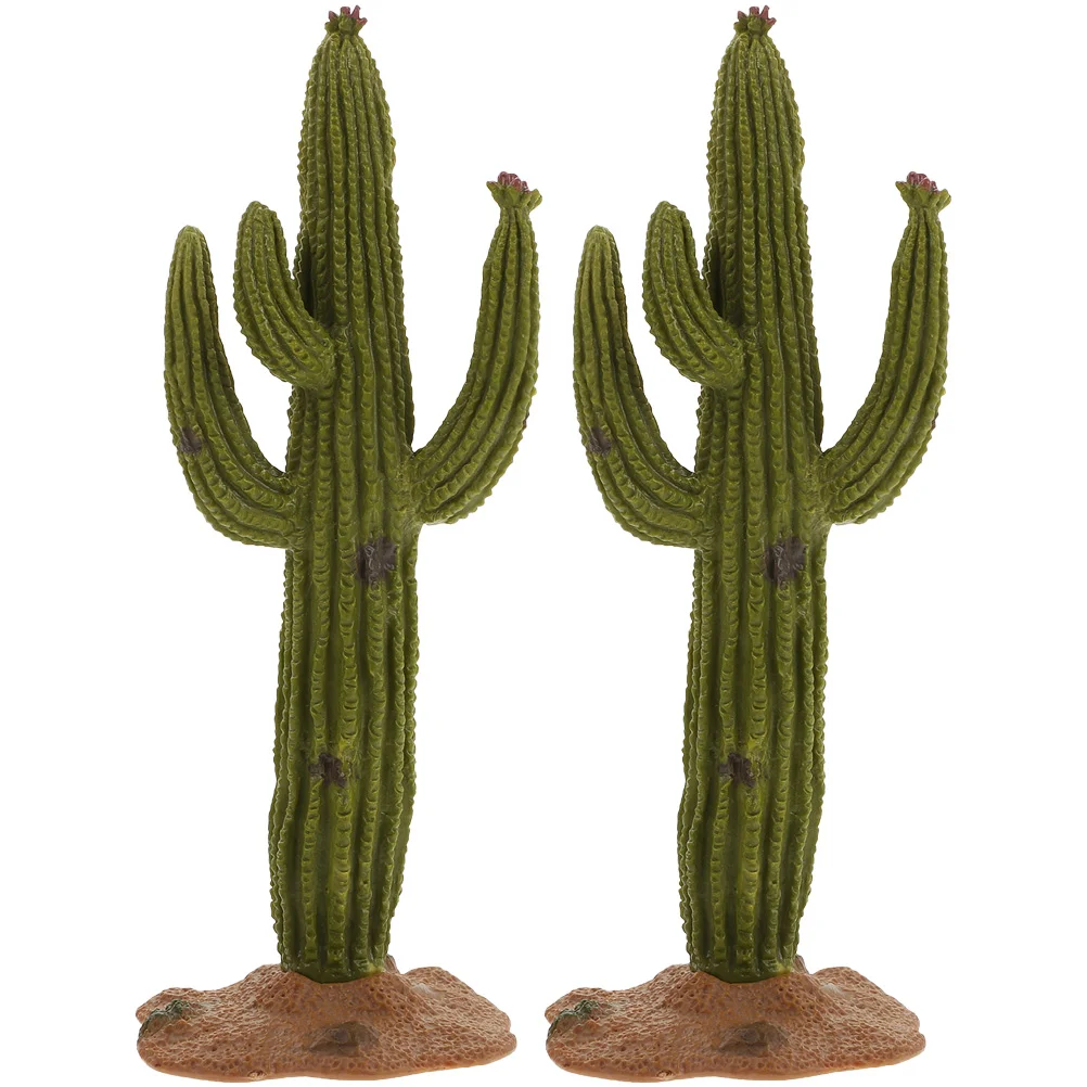 

Simulated Plant Ornament Cactus Model Garden Miniature Adornment Office Succulents Plants Artificial