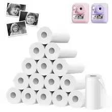 12 Rolls Kids Instant Camera Refill Print Paper Film Coreless Thermal Print For 57mm Portable Cash Registers Mobile Printer