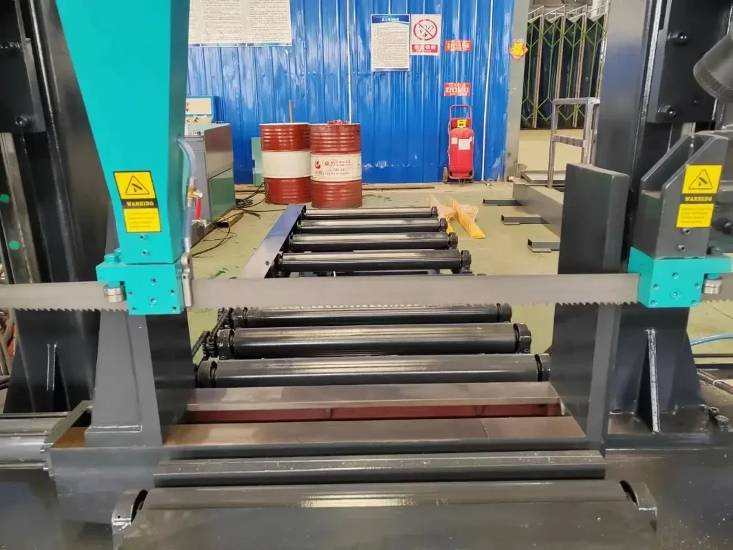 Large Diameter Range GB4280 Semi-Automatic Circular Square H-Shaped Steel Metal Band Saw Machine
