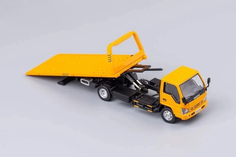 GCD 1:64 ISUZU N series flat plate transport truck alloy car model