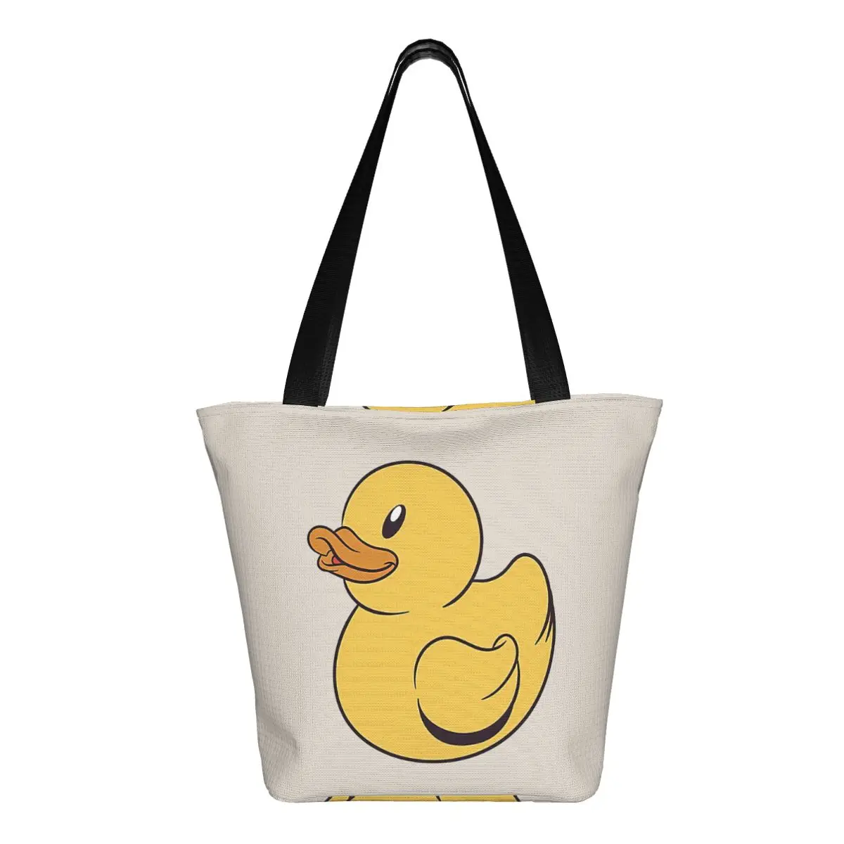 Plain Ole Rubber Duckie Saco De Compras Pano Estético Bolsa Ao Ar Livre Sacos De Moda Feminina