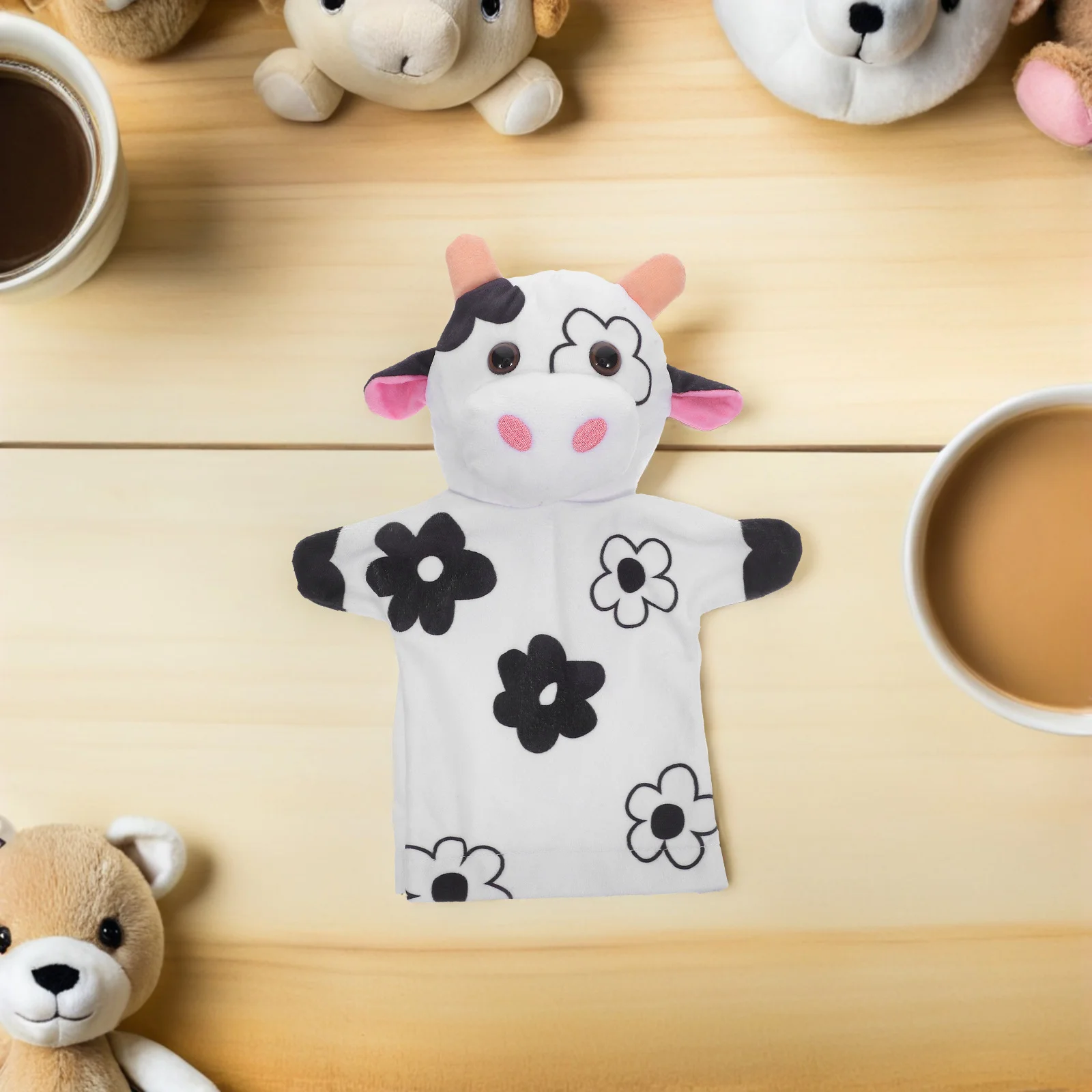 Fantoche de mão família criança brinquedos fantoches do bebê suprimentos de sala de aula fazenda animal dedo