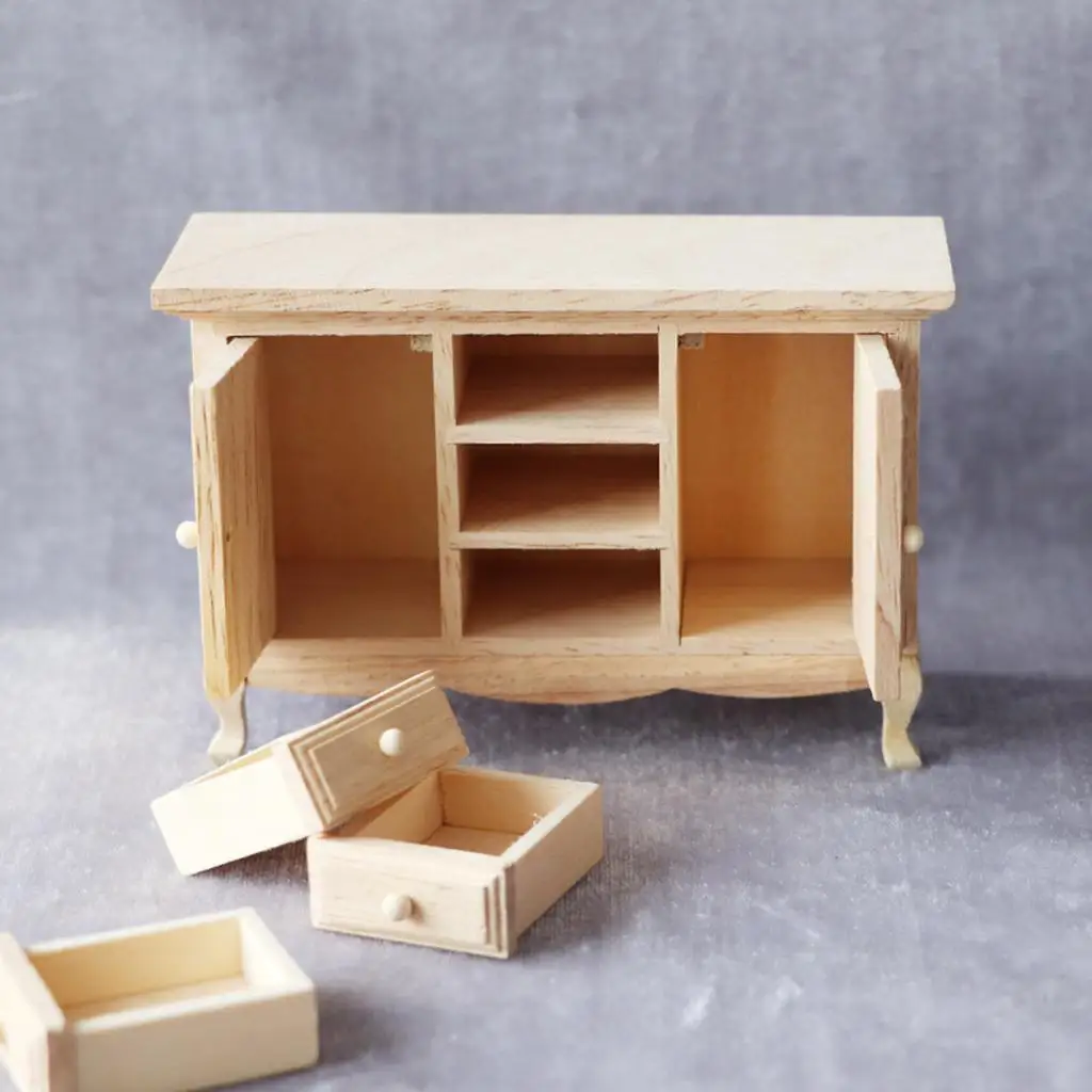 

Dollhouse Cabinet Dollhouse Accessories Dollhouse Miniature Doll Furniture