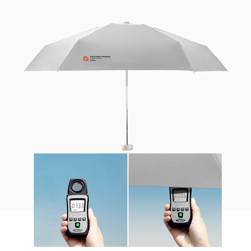 Ultralight Flat Umbrella Rain Women Sun Protection Mini Pocket Parasol Umbrella For Girls Travel Portable Air Umbrellas Gift