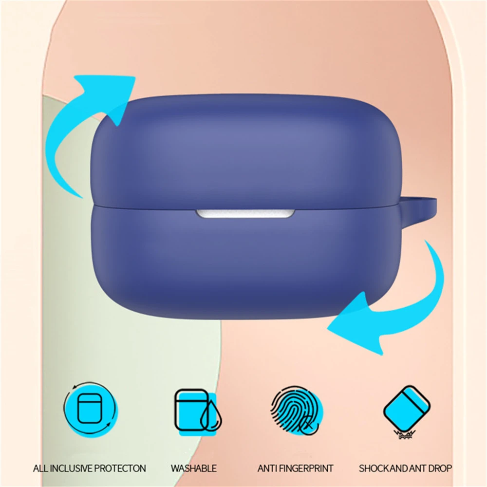 Étui de protection pour écouteurs Sony LinkBuds, protecteur anti-poussière en silicone ouvert, boîtier de charge lavable, manchon antichoc