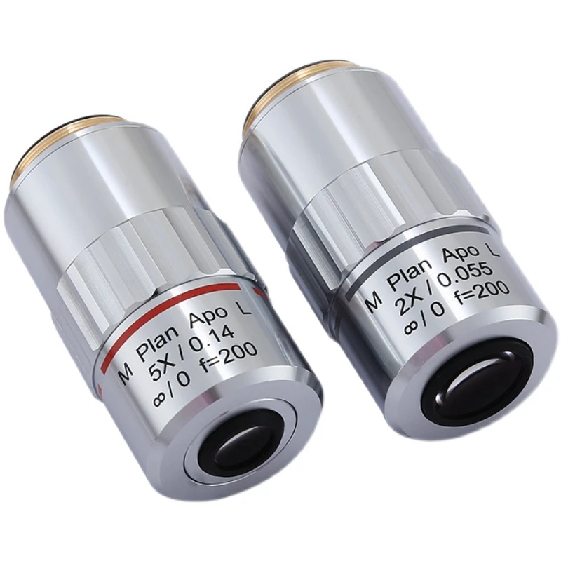 2x 5x 10x 20x 50x Plan Apo Long Working Distance Objective Apochroatic icroscope Objective Lens