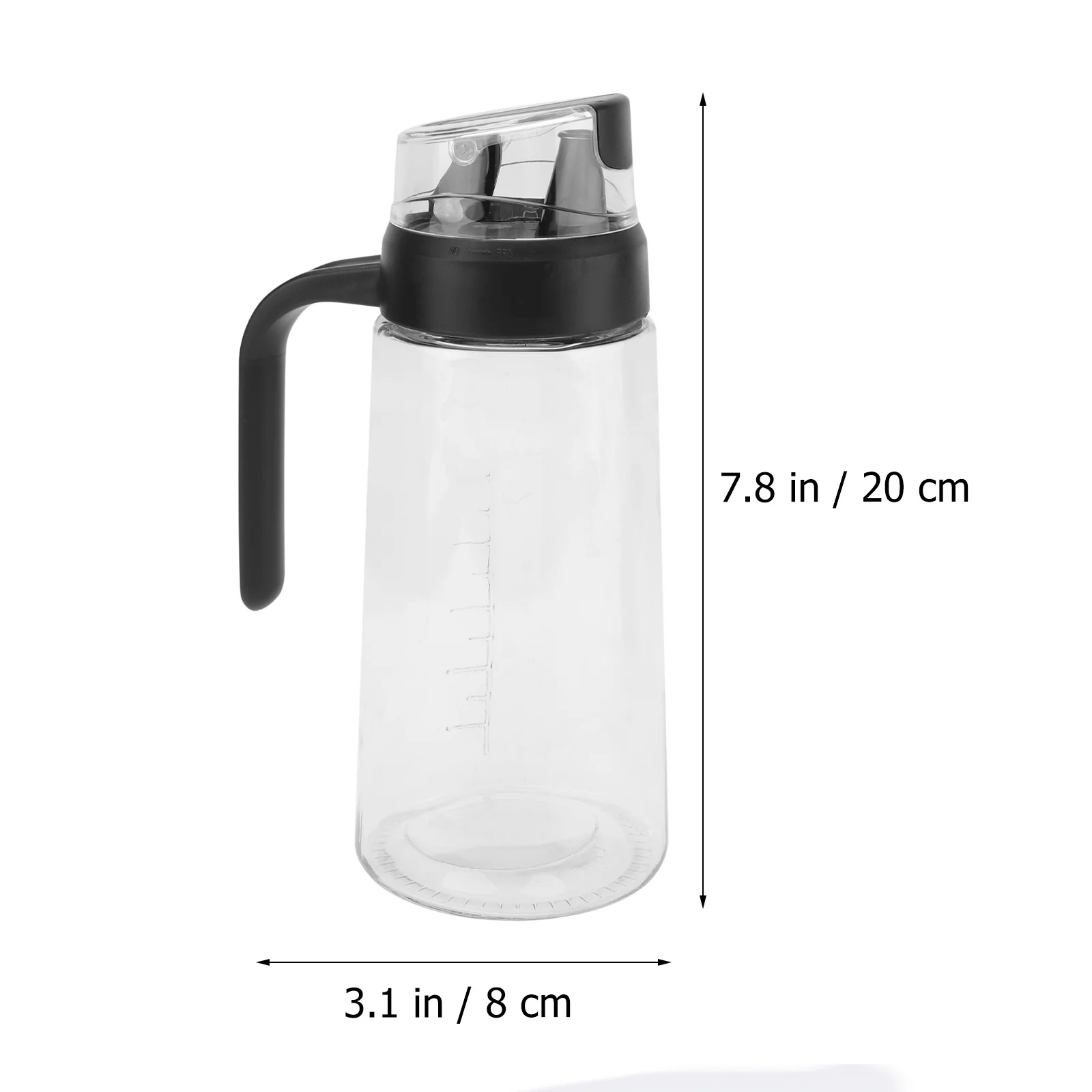 

1Pcs Leakproof Oil Bottle Kitchen Glass Oil Pot Cooking Seasoning Container Transparent Kitchen Supplies Vinegar Bottle