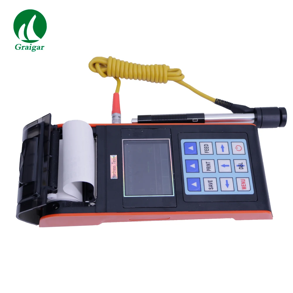 KH530 Dual-Display True Color Härtemessgerät Neuer Leeb-Härteprüfer mit integrierter Druckerprüfgerät