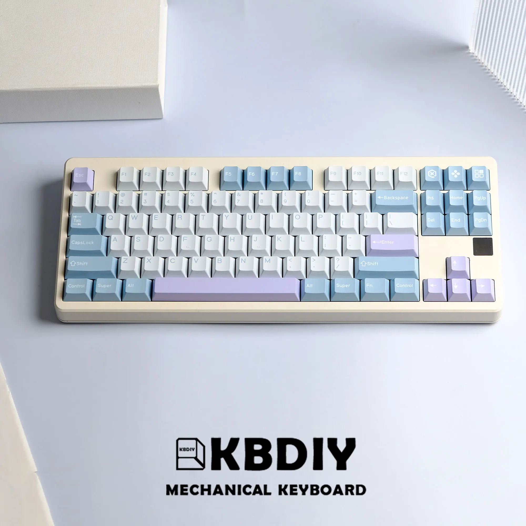 KBDiy 177 Keys/Set Cherry Profile GMK illusion Keycaps PBT DYE-SUB Double Shot for Gaming Mechanical Keyboards Keycap ISO K500