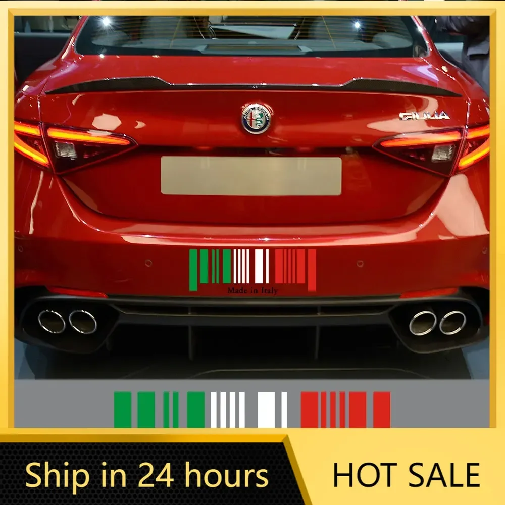 

Car Stickers Car Whole Body Italy Vinyl Sticker Auto Accessories For Alfa Romeo Giulietta MITO 4C 159 147 156 GT Giulia Stelvio