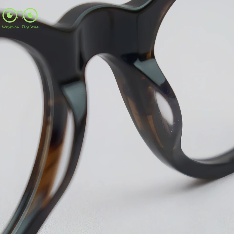 إطار نظارات ريترو فاشن كلاسيكي للرجال والنساء من الأحماض للرجال، يمكن استخدامه عالميًا ومتعدد الاستخدامات لقصر النظر