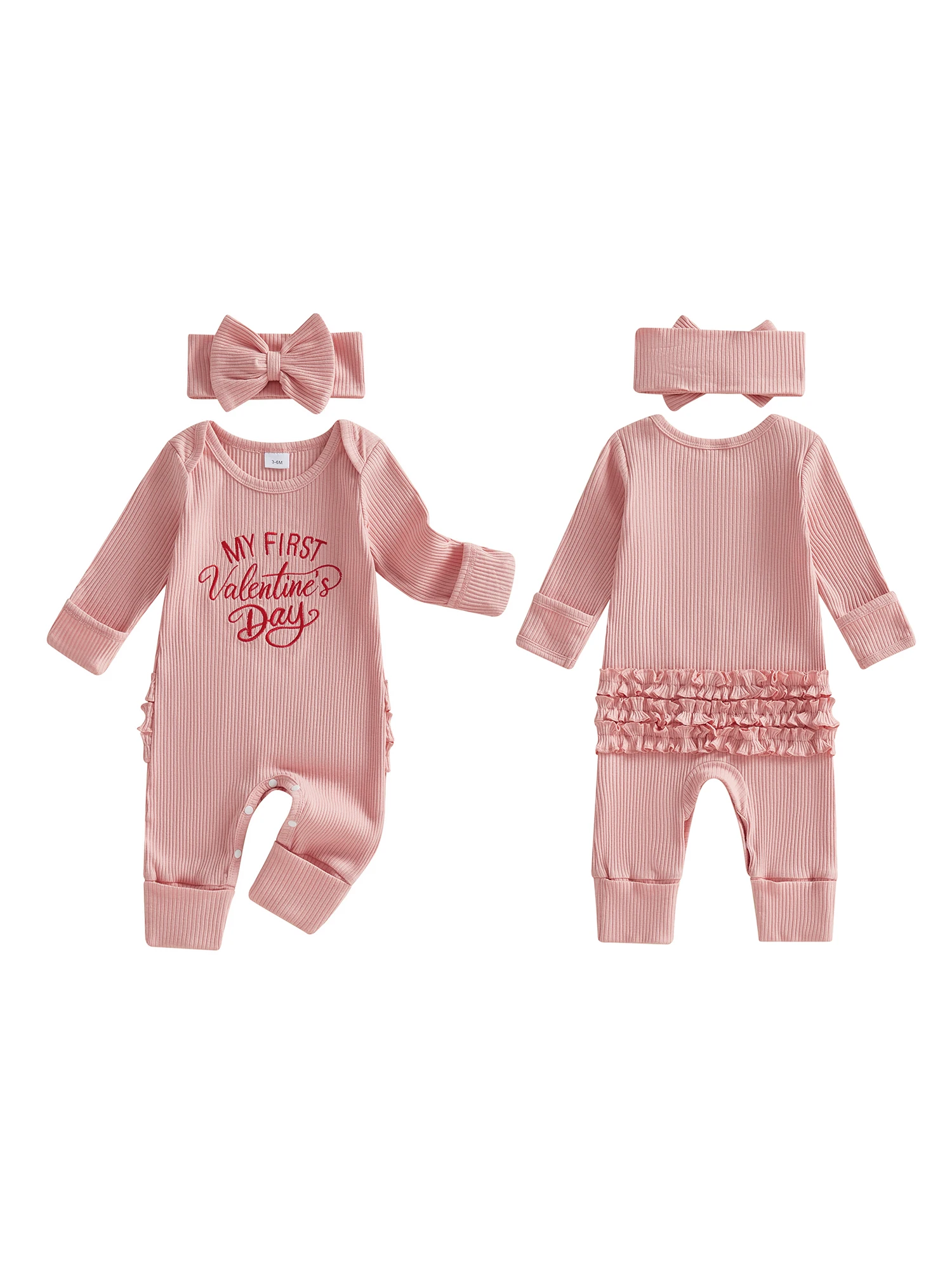 

Toddler Boy Easter Bunny Print Long Sleeve Romper and Hat 2 Piece Spring Set for Baby s First Easter Celebration