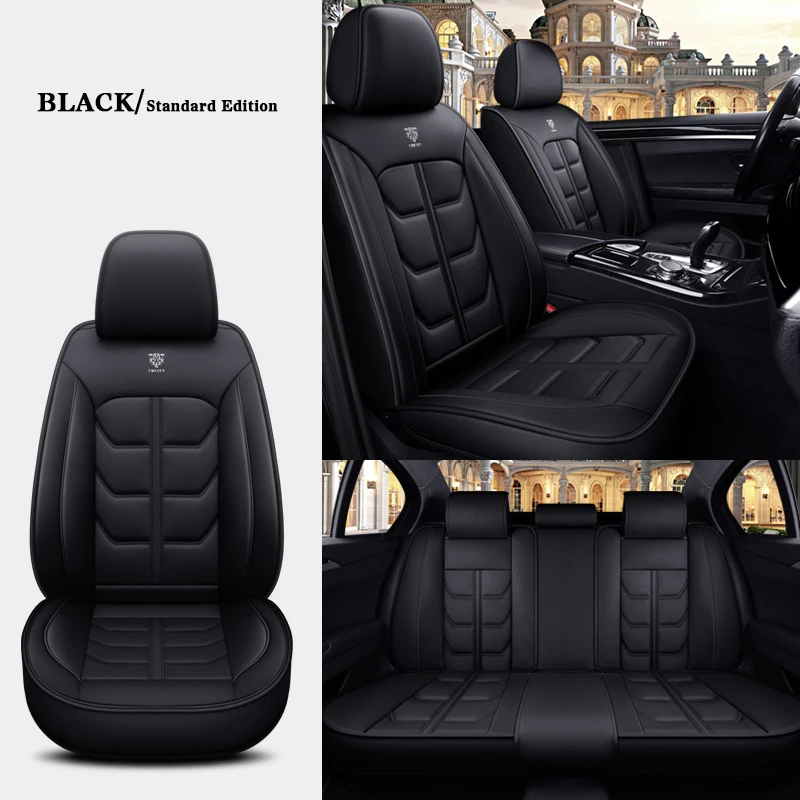 

High-end Universal Complete Set Of Car Leather Seat Covers For Changan CS75 CS55 CS35 PLUS Car Interior Accessories Car-Styling