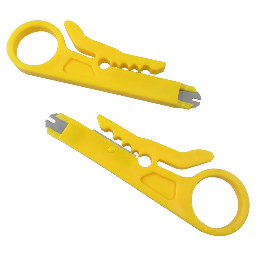 Convenient Mini Wire Stripper for CAT 5 5e 6 Data Cables Automatic Adjustment Mechanism for Optimal Performance