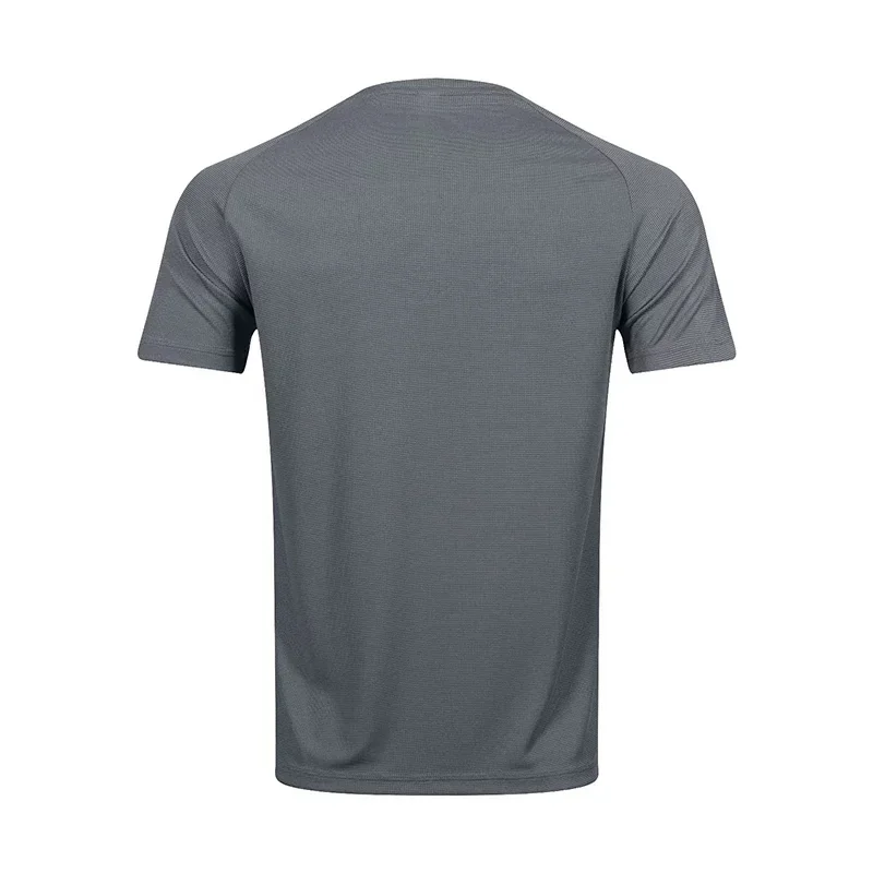 Sleeve Sports T-shirt Short Men Breathable Sweat Absorbent Quick Dry Basketball Clothes Summer Ice Silk Fitness Running Top