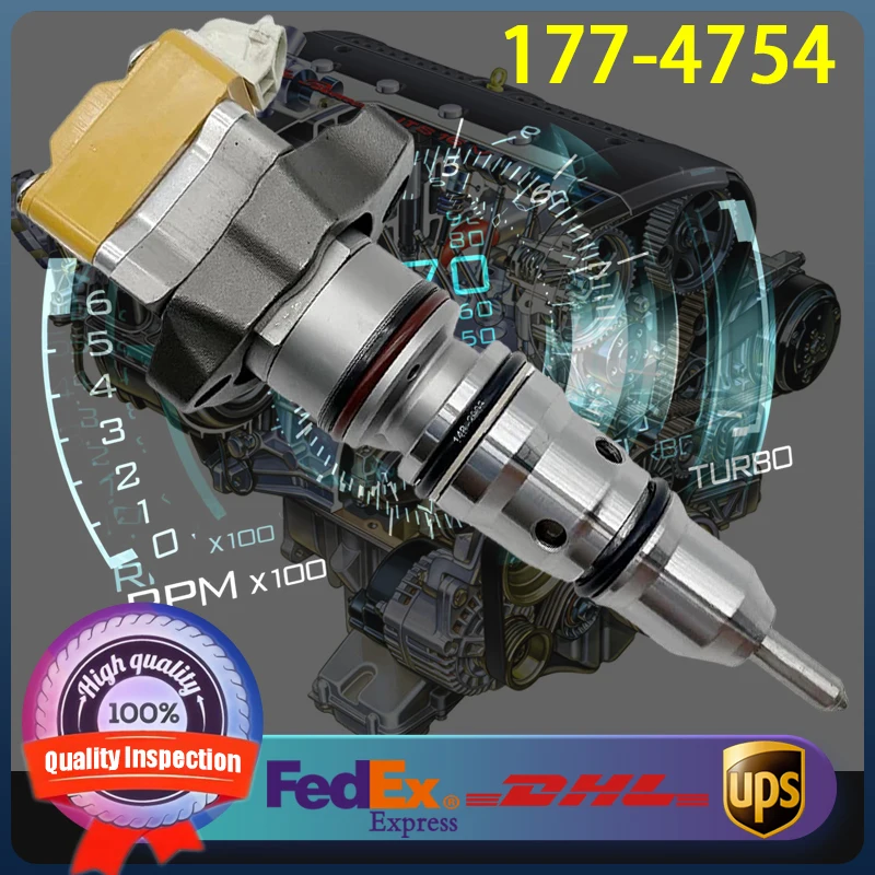 

177-4754 High Quality Diesel Fuel Injector 1774754 for Caterpillar CAT Engine 3126B 3126E Excavator 322C 325C M325C