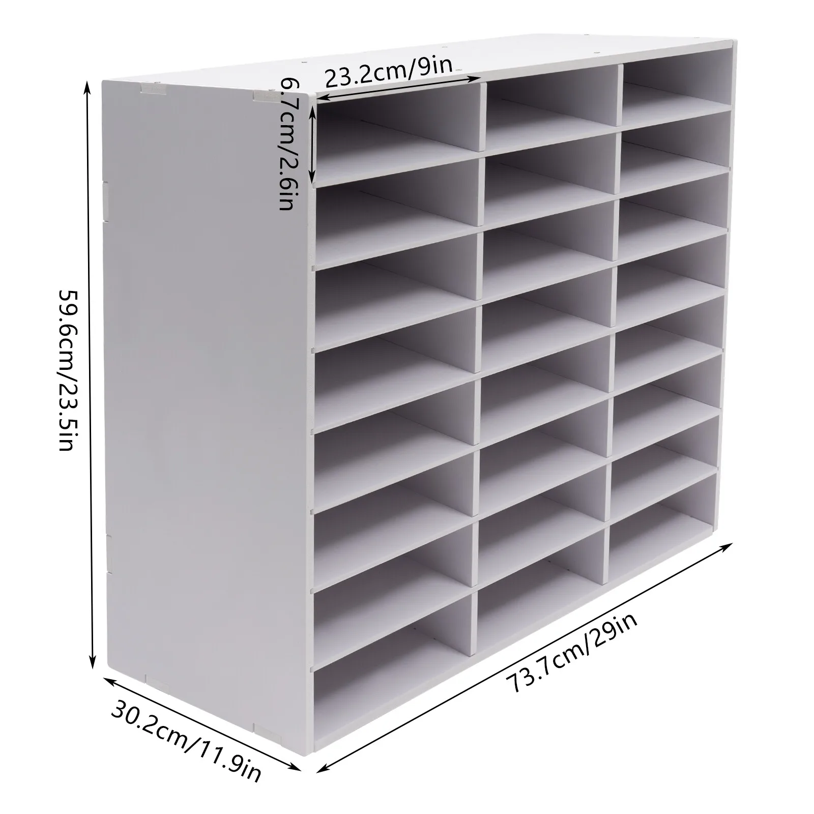 Office Filing Trays, Document Letter Rack Desk Organiser, A4 Paper Storage Holder, Desktop Mail Sorter Organizer