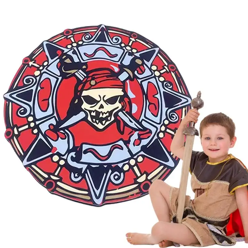 Foam Shield Toy Medieval Foam Weaponry For Children Portable Pretend Play Weapons For Role Play Foam Weapons For Children Boys &