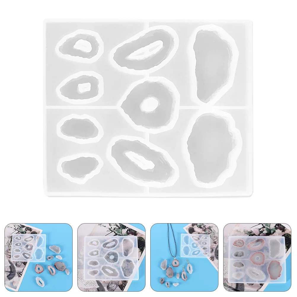 Ornament Silicone Mold Special Gift Pendent Earring Pendant Accessories Creative Jewelry Making Silica Gel Crystal Molds DIY