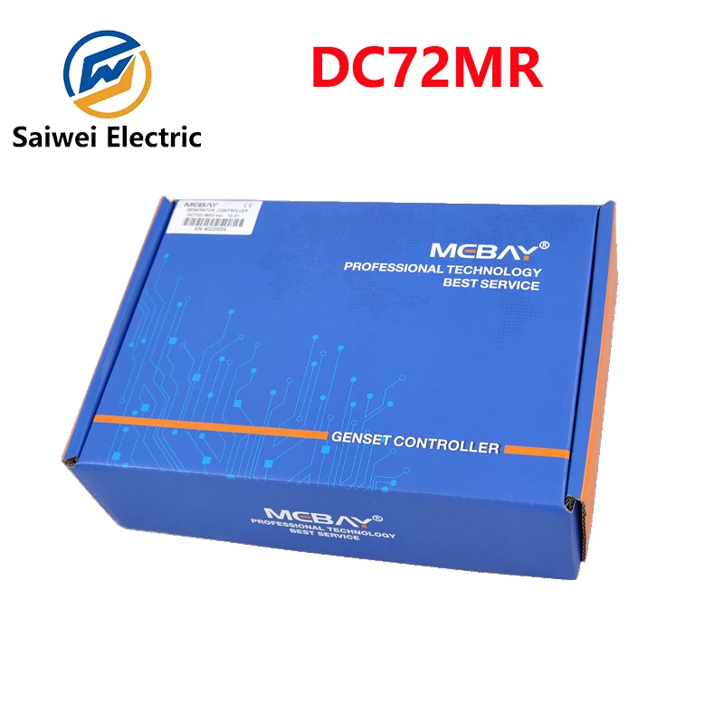 MEBAY DC72MR DC72MR Original Ultra Low Temperature Diesel Generator Controller LED LCD Display Screen