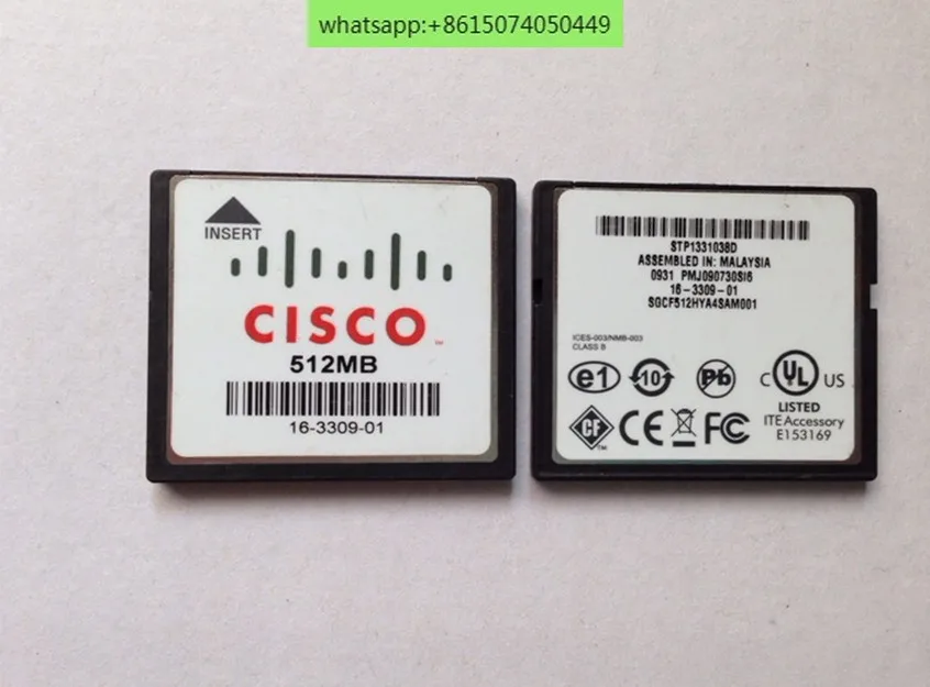 

Cisco CF Card 512M Cisco Router Switch Firewall Server Industrial Grade Device Memory Card