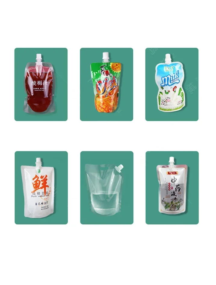 Large Flow Nozzle Self-supporting Bag Filling Machine or Laundry Detergent Detergent Bagged Water Anti-drip Filling Machine