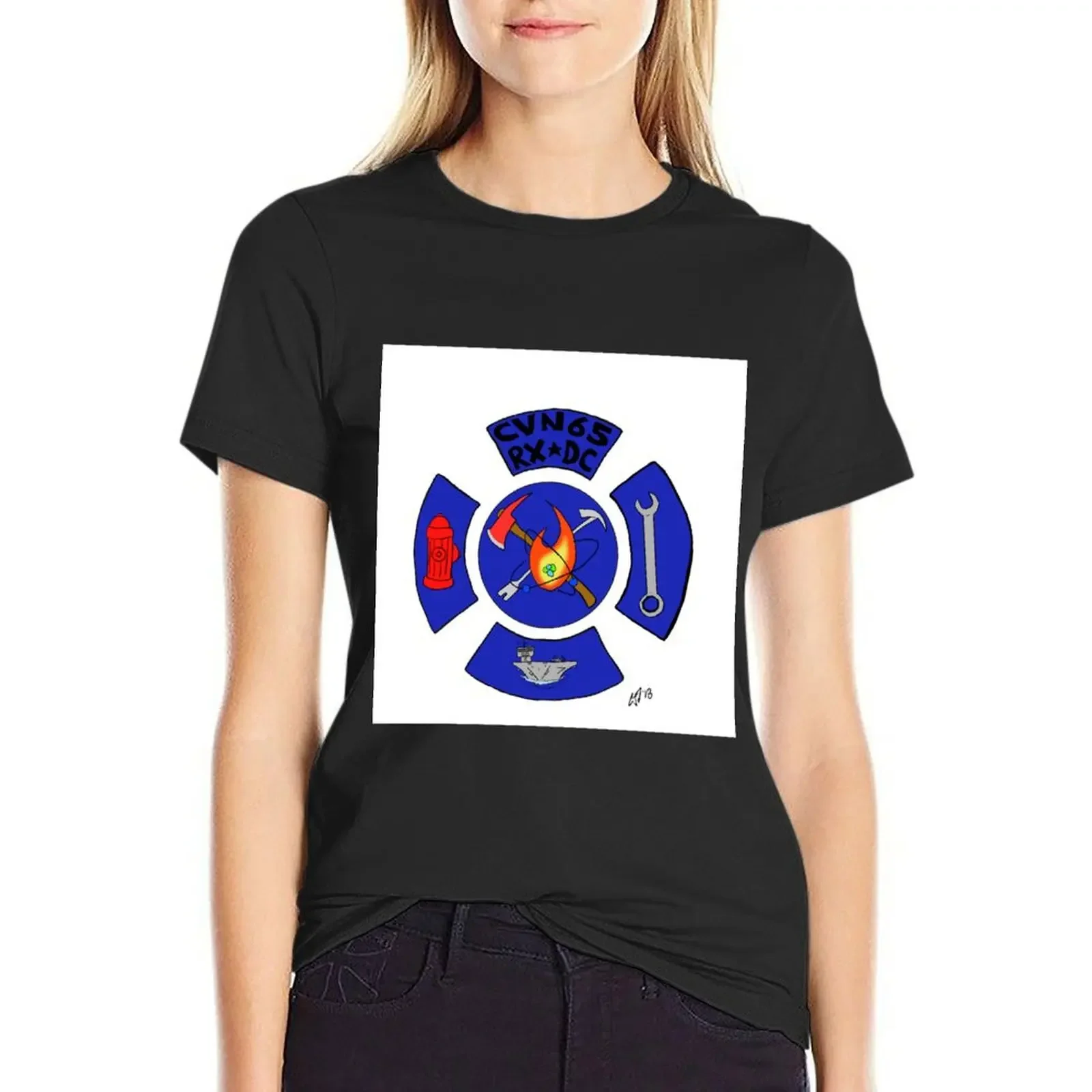 

Enterprise Reactor DC T-Shirt aesthetic clothes hippie clothes Women's t-shirt