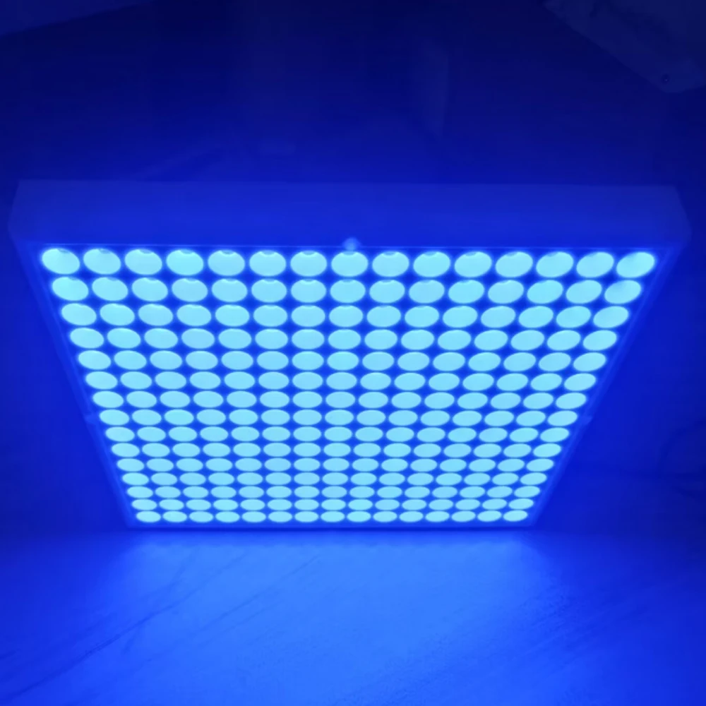 Painel LED Grow Light para Plantas, Estufa para plantas, Estágio crescente, 45W azul puro, 450nm