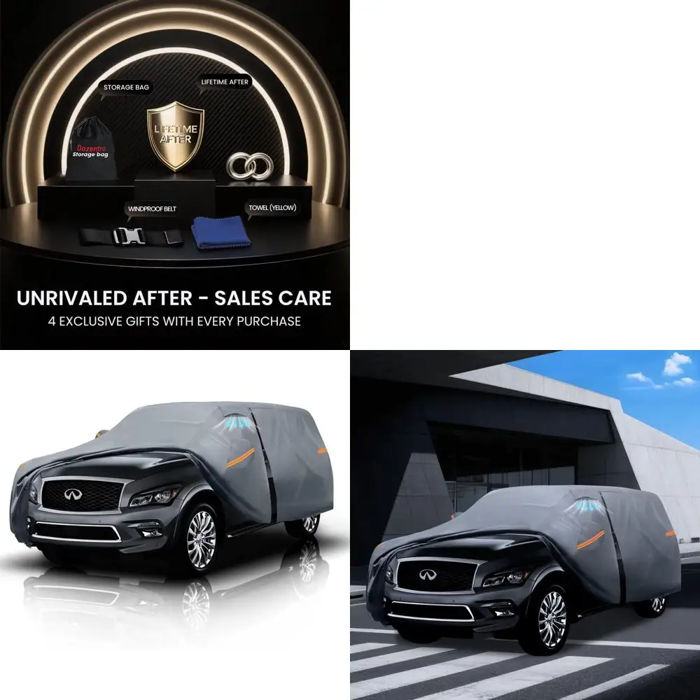 

Infiniti QX80 2014-2025 Full-Coverage Car Cover, Waterproof, Heavy-Duty, All-Weather Protection