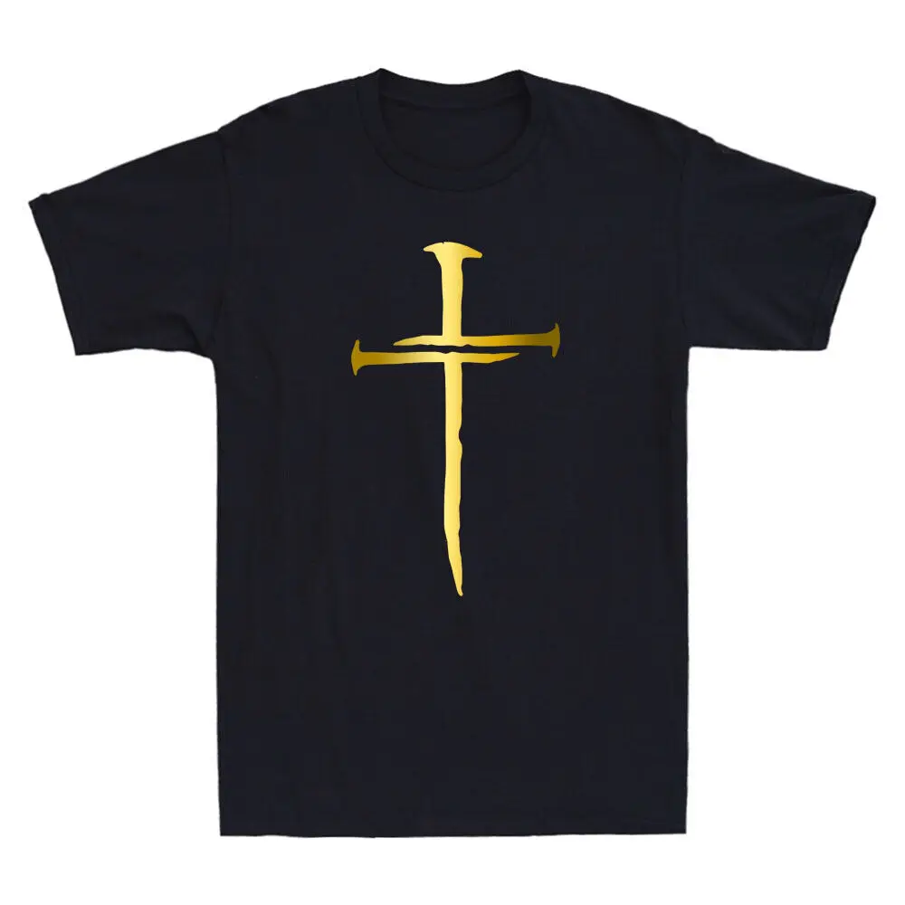 Christianity  Christ Cross Shirt Religious Faith Slogan Gift Men's T-shirt