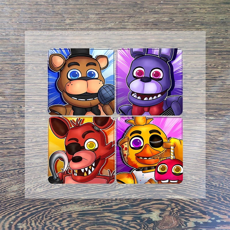 FNAF Iron on Patches for Clothing Five Nights At Freddy DIY Hoodie Hat T-shirt Heat Transfer Patch Clothes Custom Vinyl Sticker