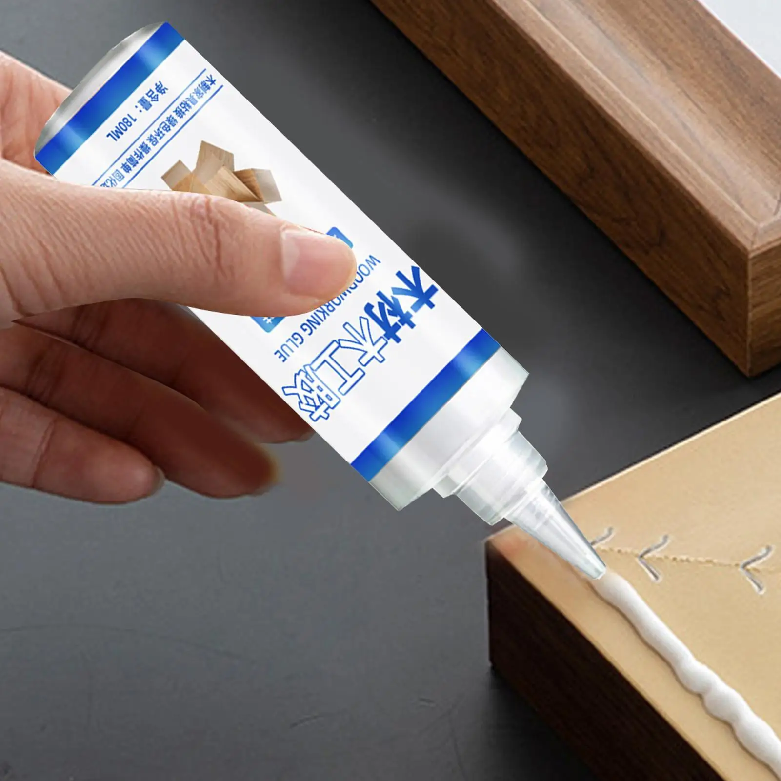 180ml Transparent Wood Glue For Woodworking Furniture Repair Safe Carpenter Glue For for Chairs Tables Doors and Wooden Floors
