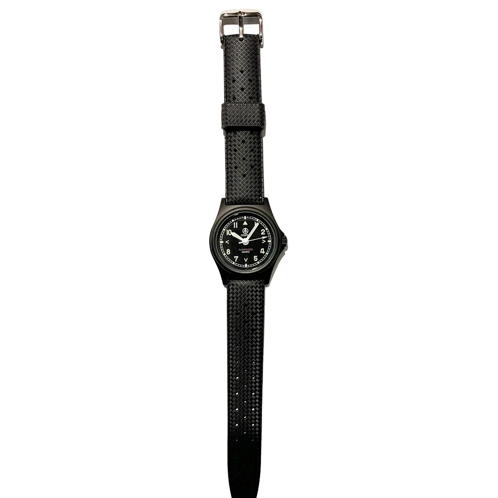 Relógio de quartzo masculino 38mm direto da fábrica pathfinder mwc exército militar ao ar livre super luminoso 100m acabamento de aço fosco sm8018a g10