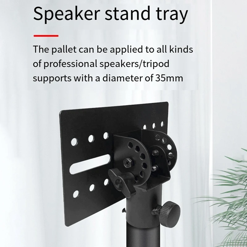 Rotatable 35Mm Metal Mount Tripod Pole DJ Speaker Stand Adapter Top Cap Rotatable DJ Speaker Stand Adapter Top Cap