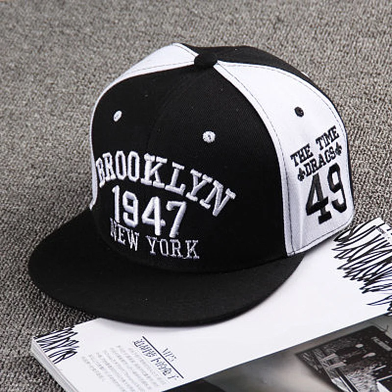 Embroidery Hip Hop Adjustable Caps Hats New York Sun Trucker Men Bill Brooklyn Plain Baseball Snapback Visor Brim Era