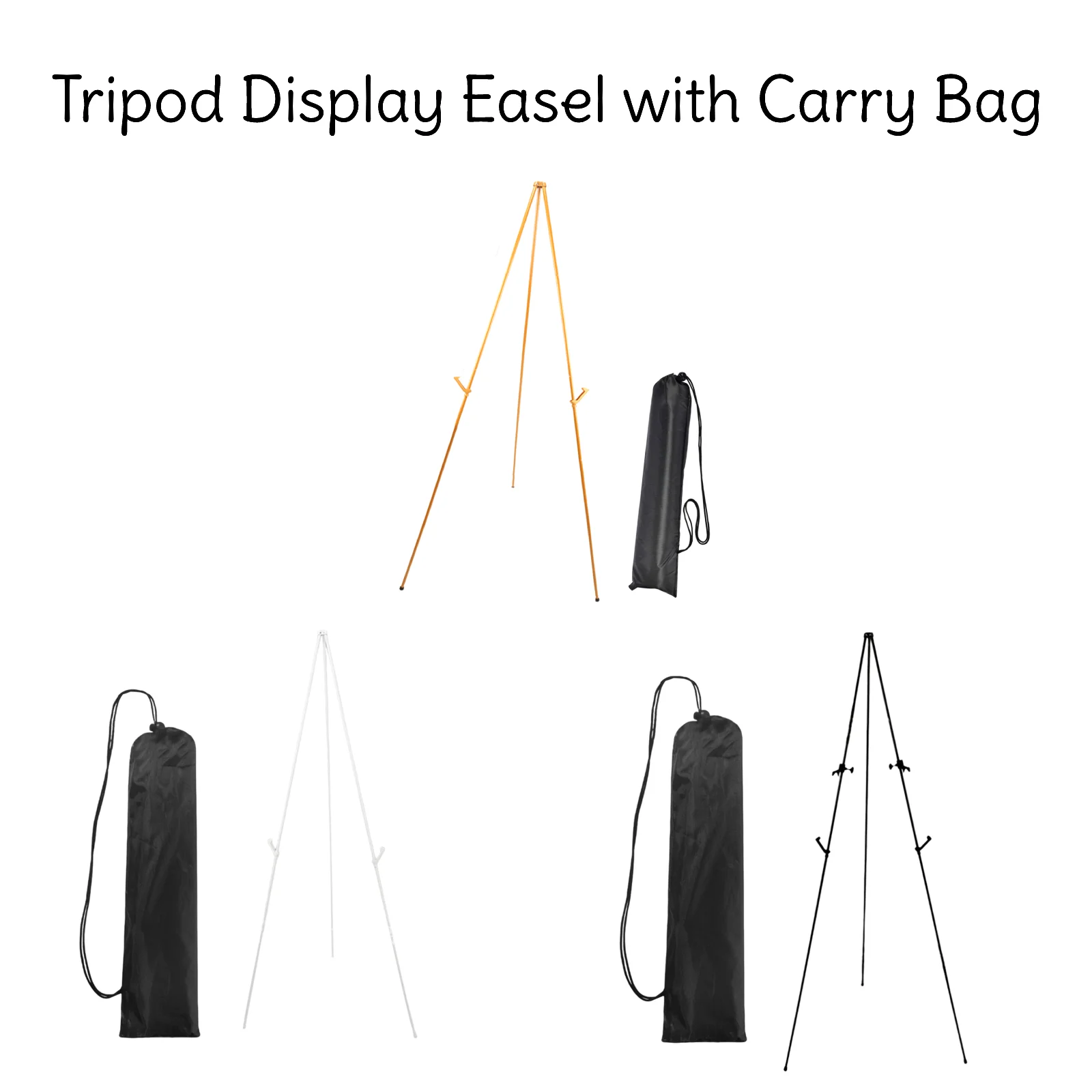 

Tripod Display Easel Stand Art Drawing Easels Painting Art Easel Holder for Photo Frame Art Boards Wood Board Canvas Posters