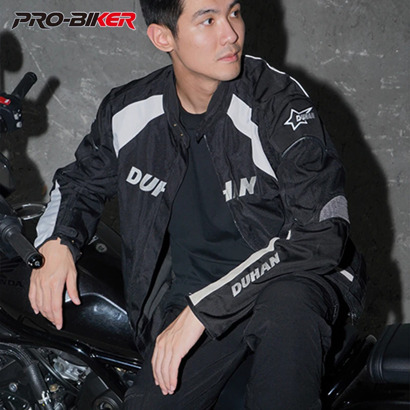 

Motorcycle Riding Wear With Protective Padding Fall Prevention Veste Moto Wear Resistant Chamarra Motociclista for Women's&Men's
